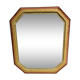 Miroir doré octogonal