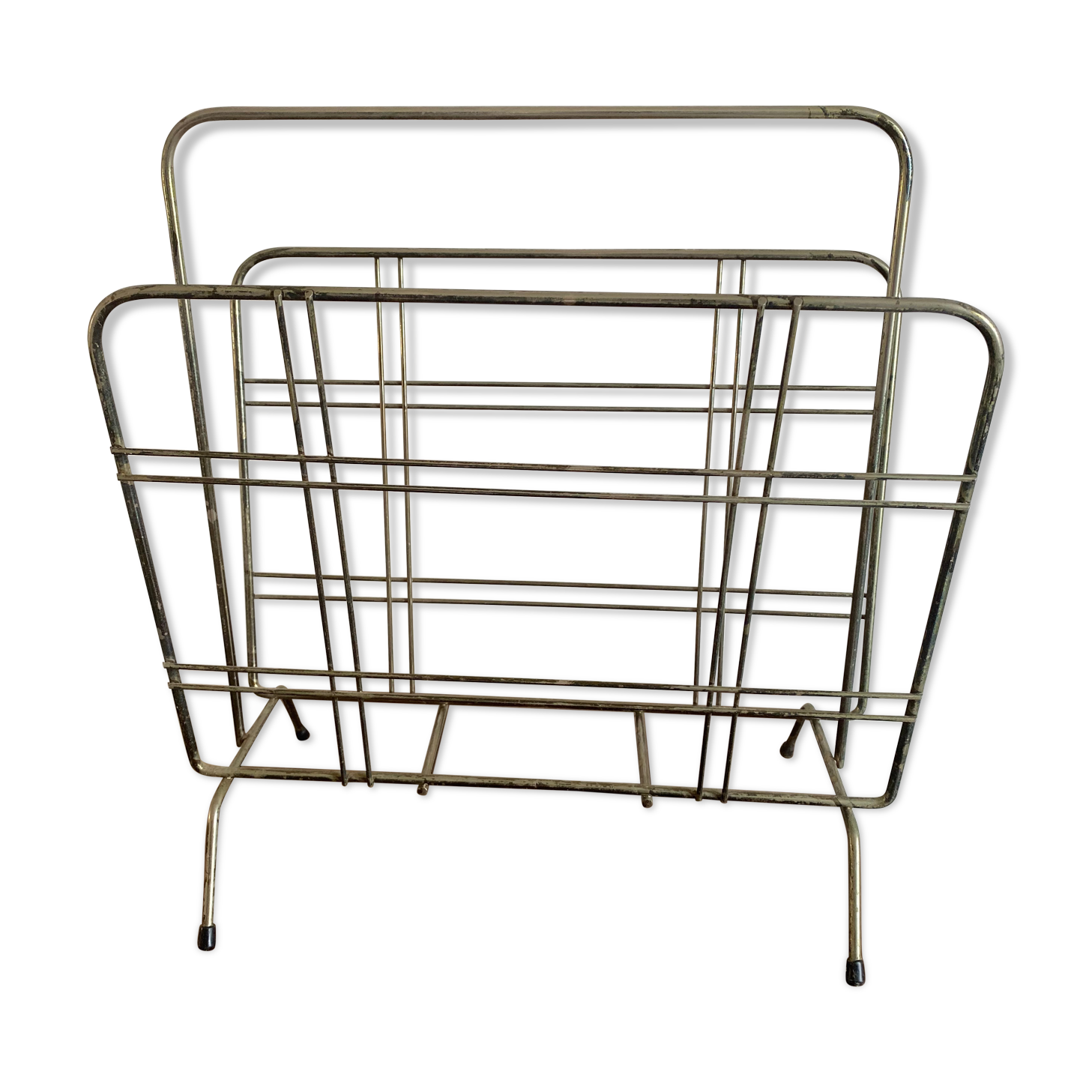 Vintage magazines rack