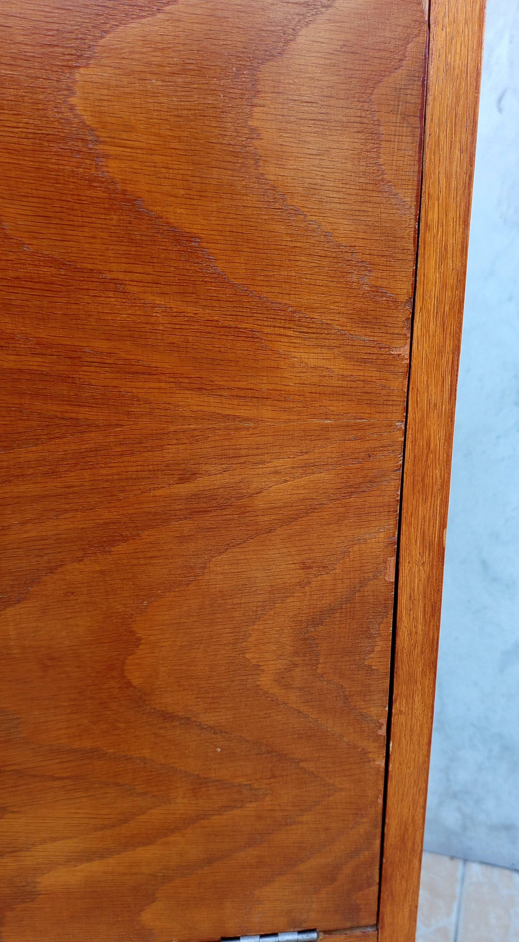 Vintage beech secretary