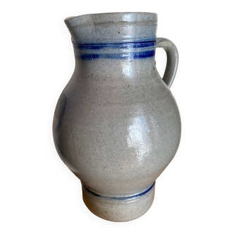 Large Alsatian stoneware pitcher