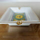 Ashtray "sun" porcelain 80s