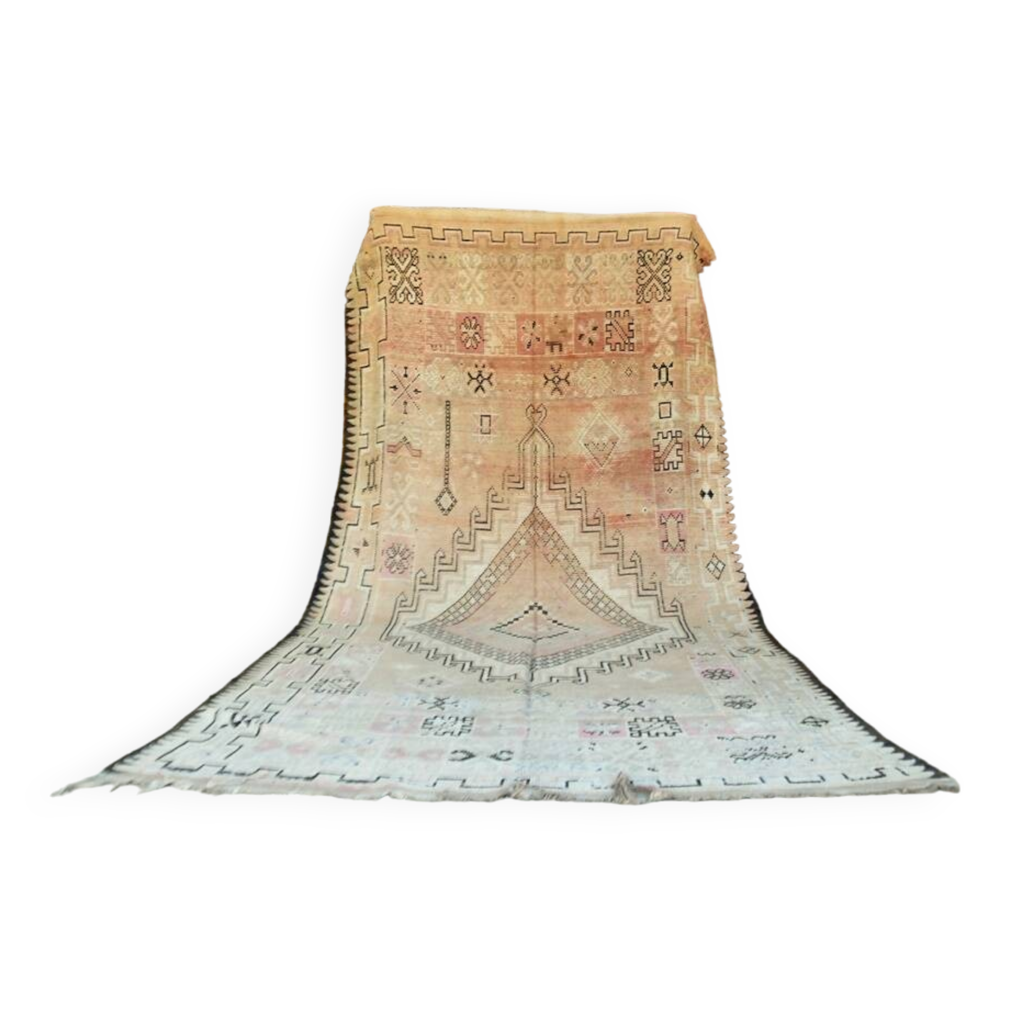 Vintage Boujaad rug 405 x 183 cm