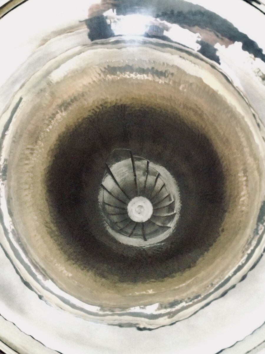 Art Deco silver vase Georges Lecomte