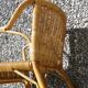 fauteuil rotin enfant