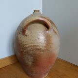 Stoneware vinegar jar