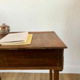 XXth century beech wood desk console