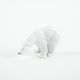 Porcelain polar bear figurine, Danish design, 1970s, manufactured by Royal