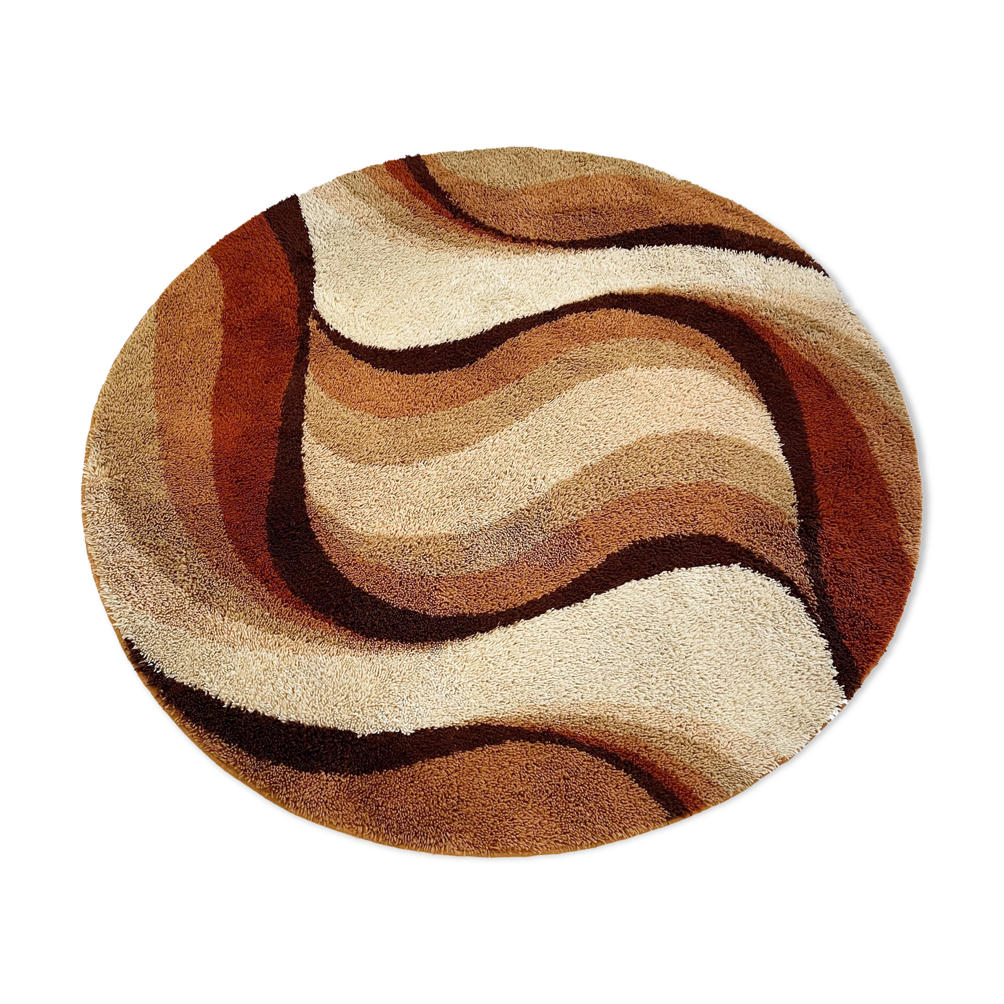 Vintage High Pile Rya rug by Prinstapijt Desso, Netherlands, 1970s