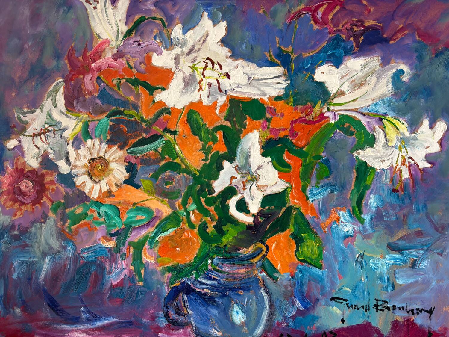 Still life signed Boulfray