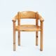 Chaises de salle à manger en pin sculpté Rainer Daumiller pour la scierie Hirtshals, 1970