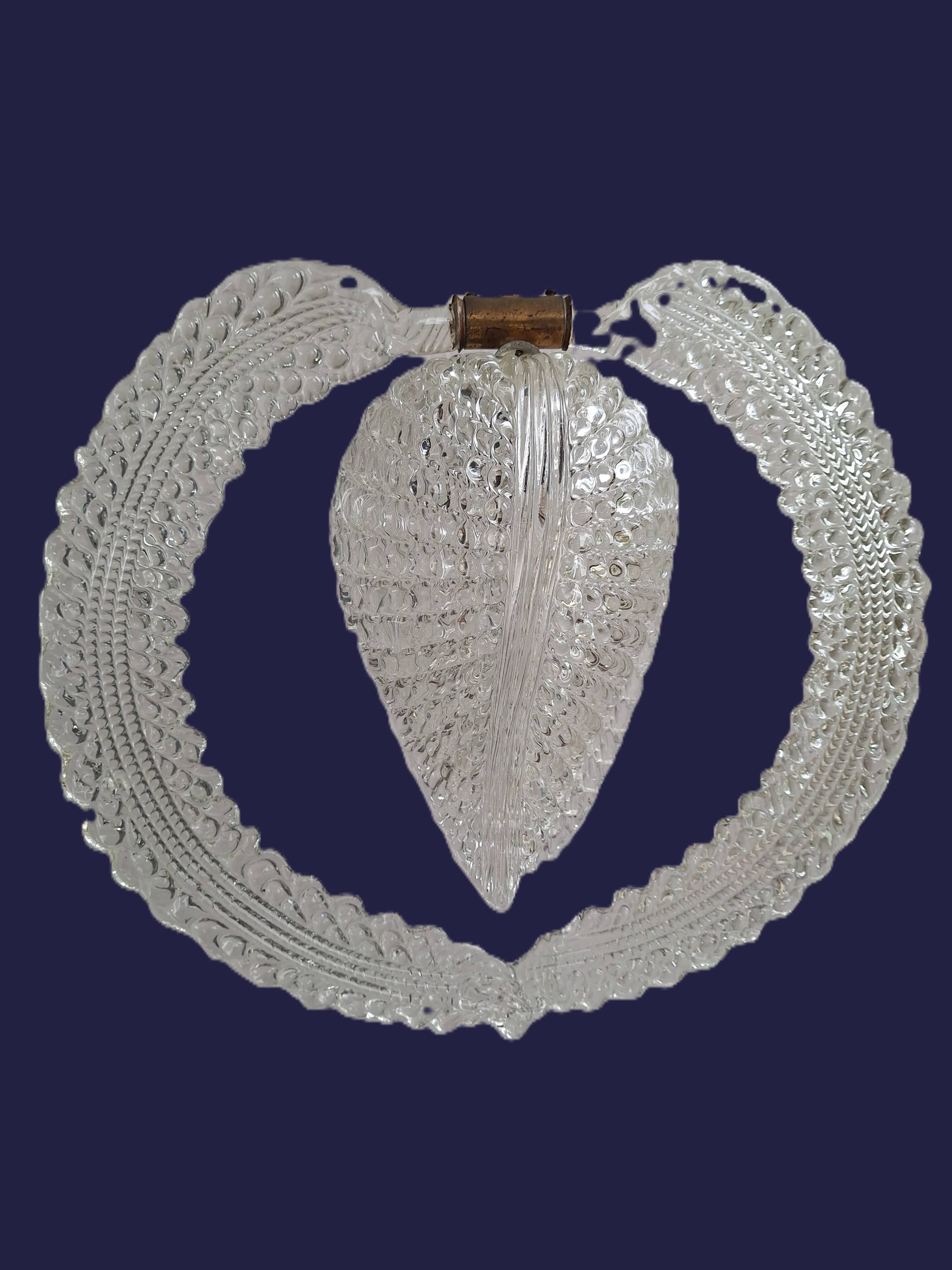 Barovier & Toso Murano Ceiling Light