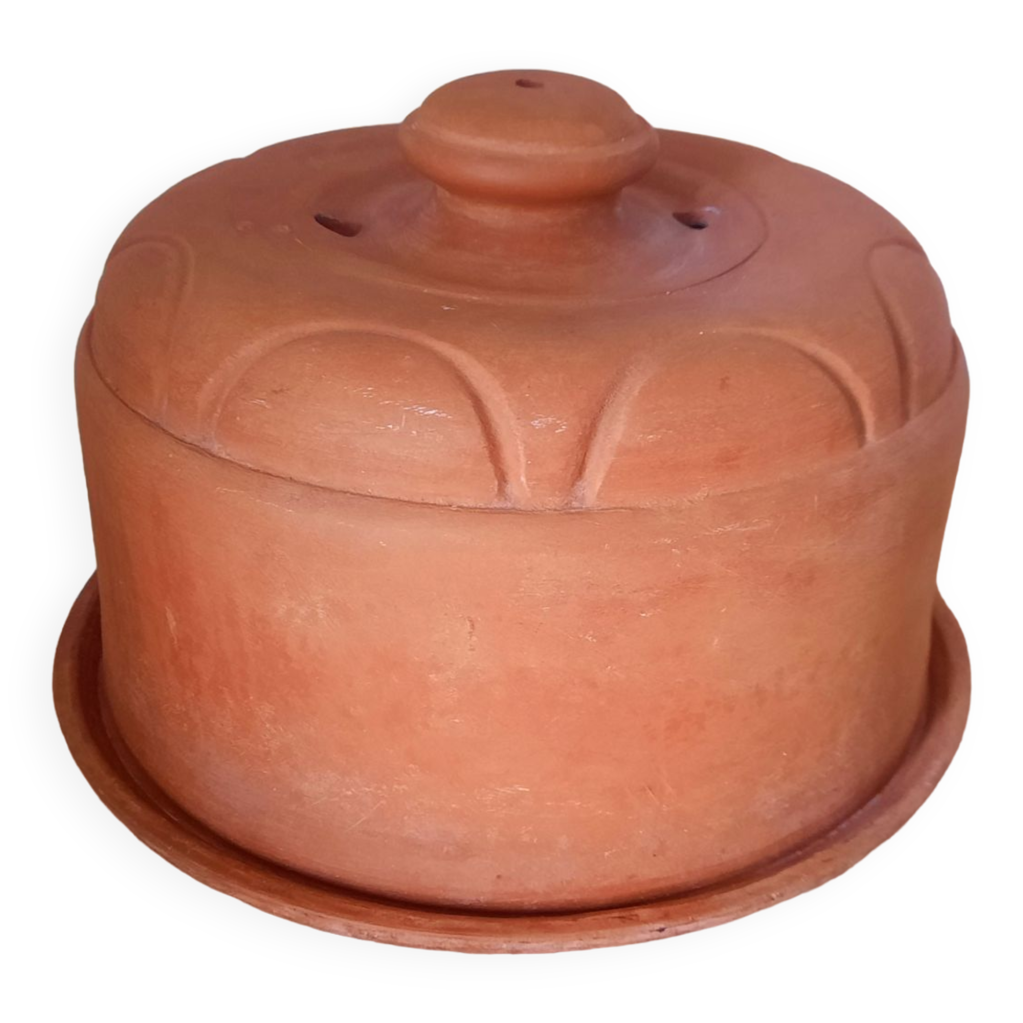 Terracotta butter bell