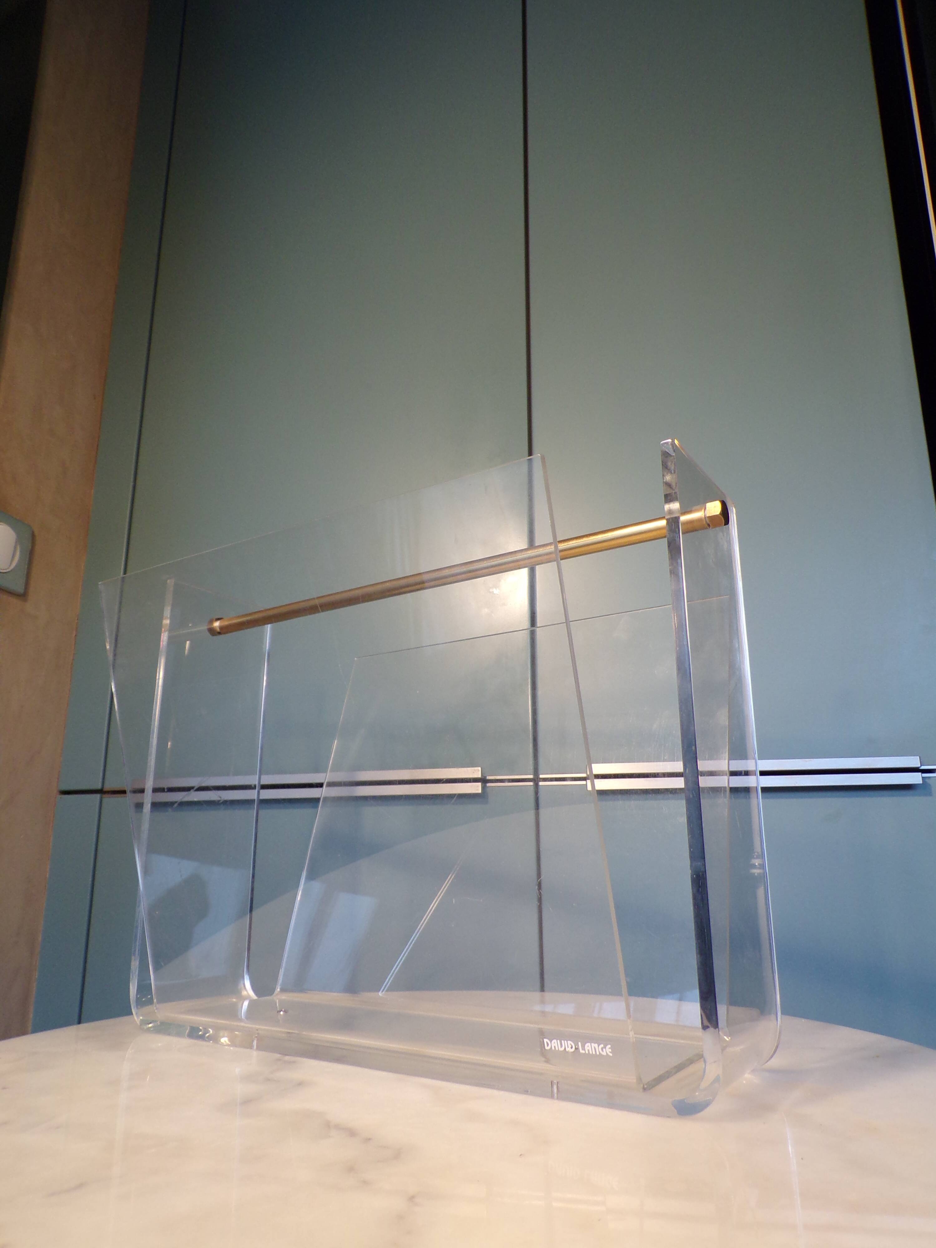 Omega magazine rack by David Lange