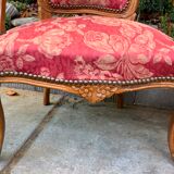 Pair of pink armchairs