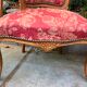 Pair of pink armchairs