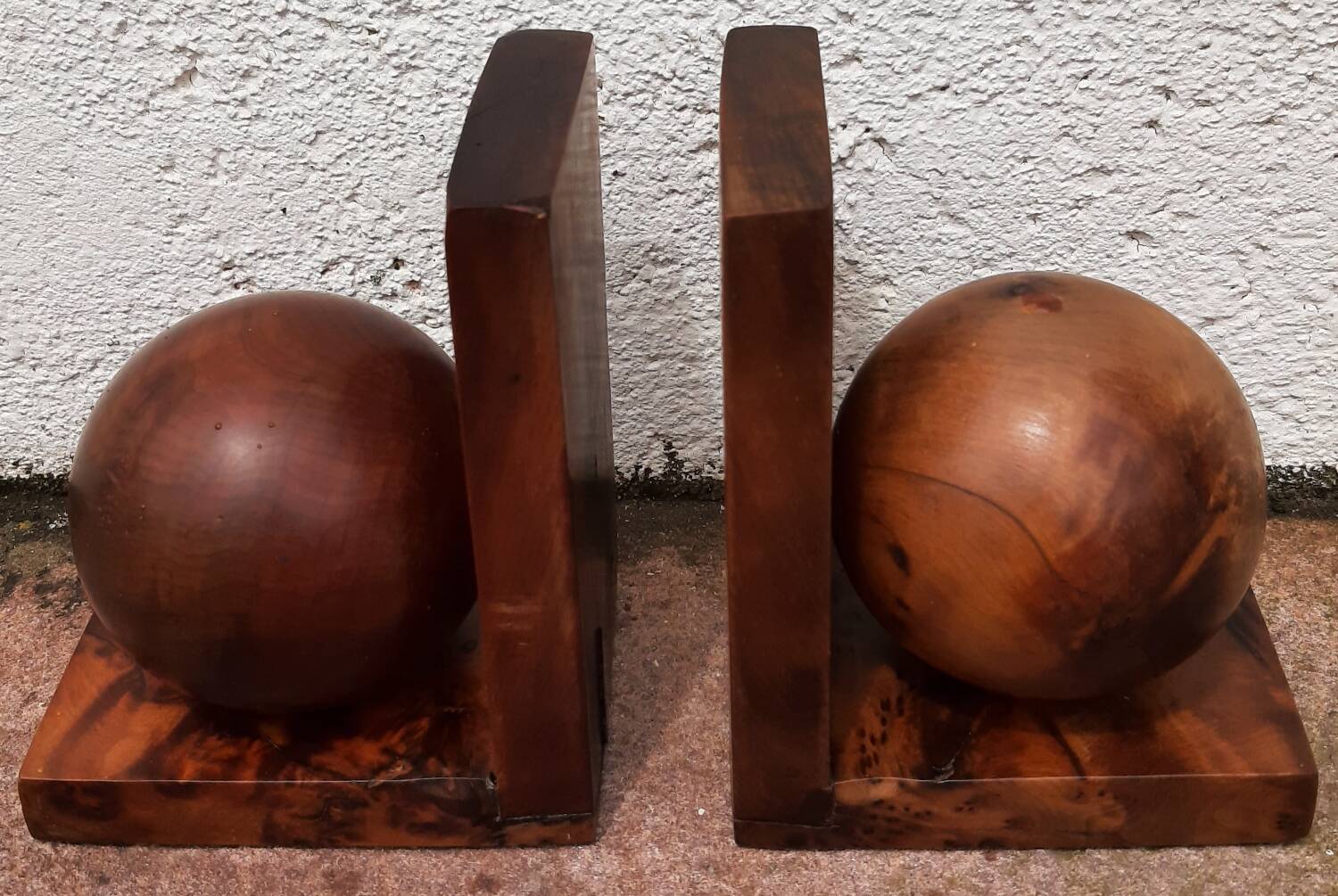 Pair of art deco bookends