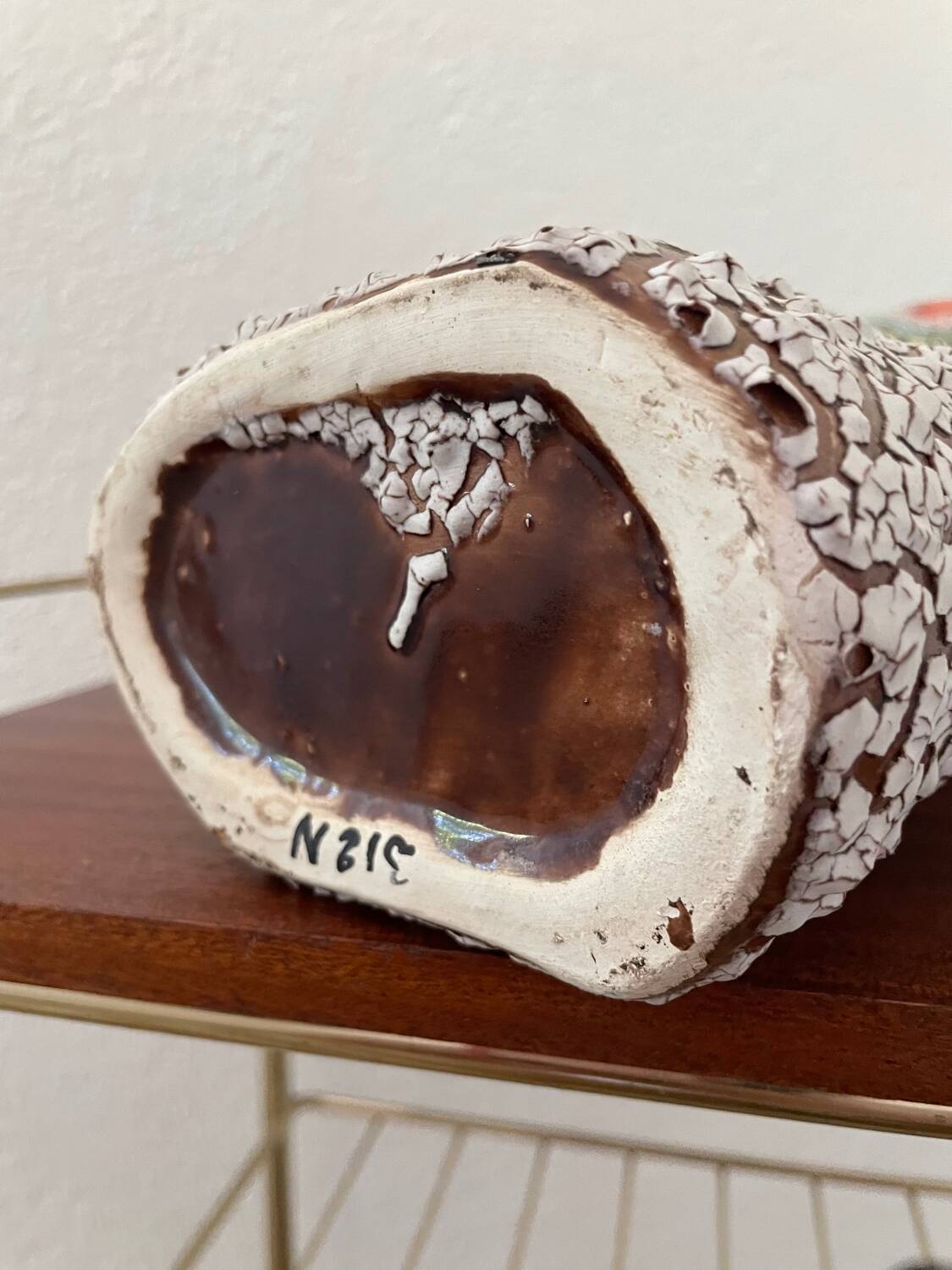 Vallauris ceramic vase from the 70s