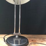 Articulated desk lamp aluminor, chrome and black metal