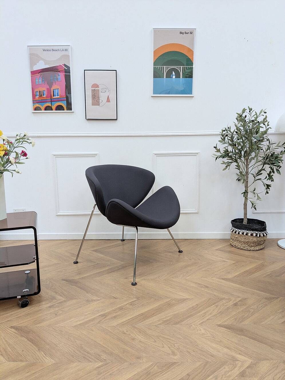 Vintage designer armchair