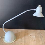 Vintage desk lamp Brama white