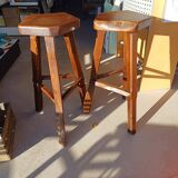 Vintage brutalist stool