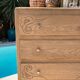 Commode ART DÉCO chêne brut jolies moulures