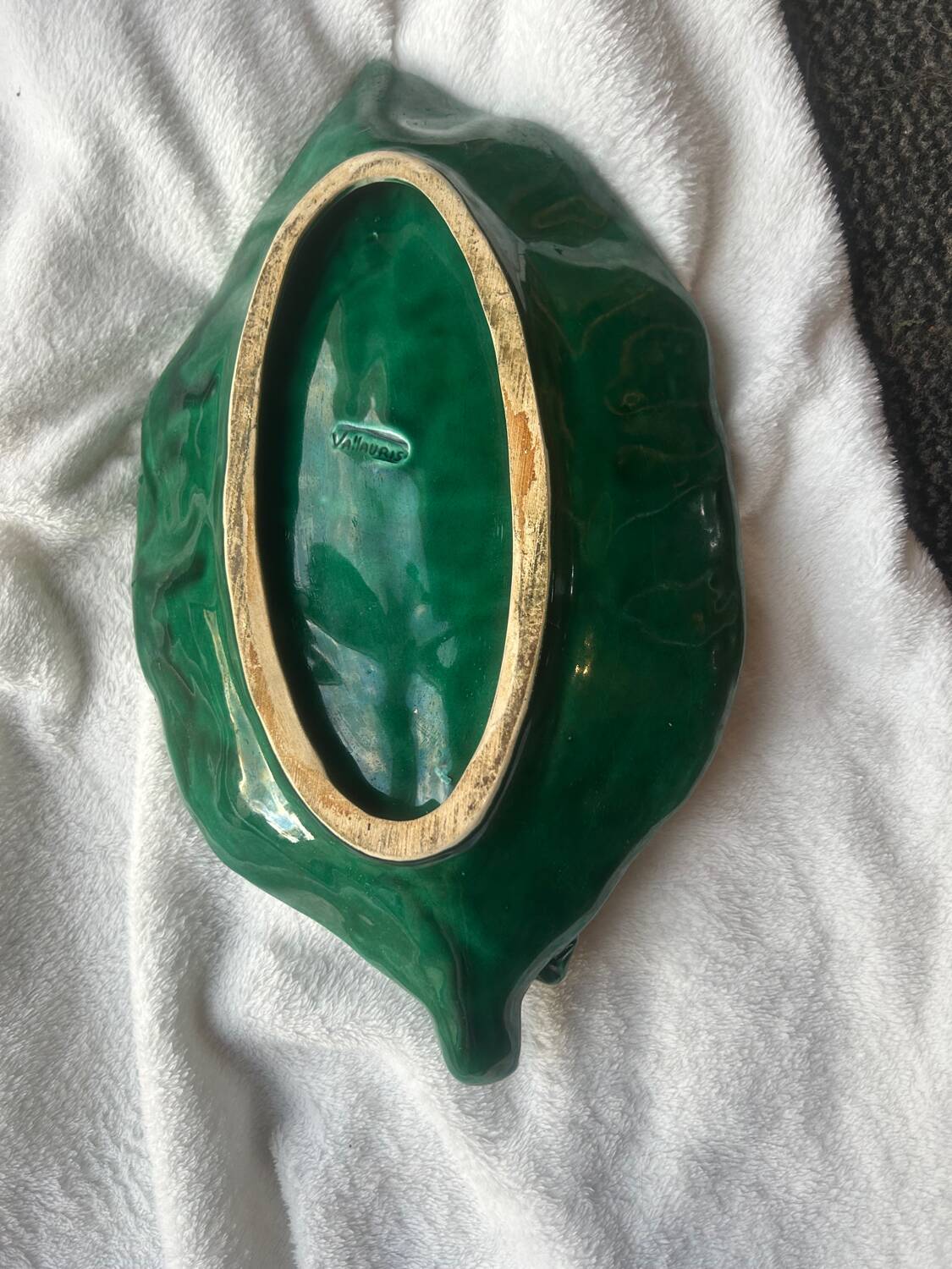 Vallauris ceramic dish