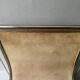 Gérard Rignault Group S.A. magazine rack from the 70s, metal and leather
