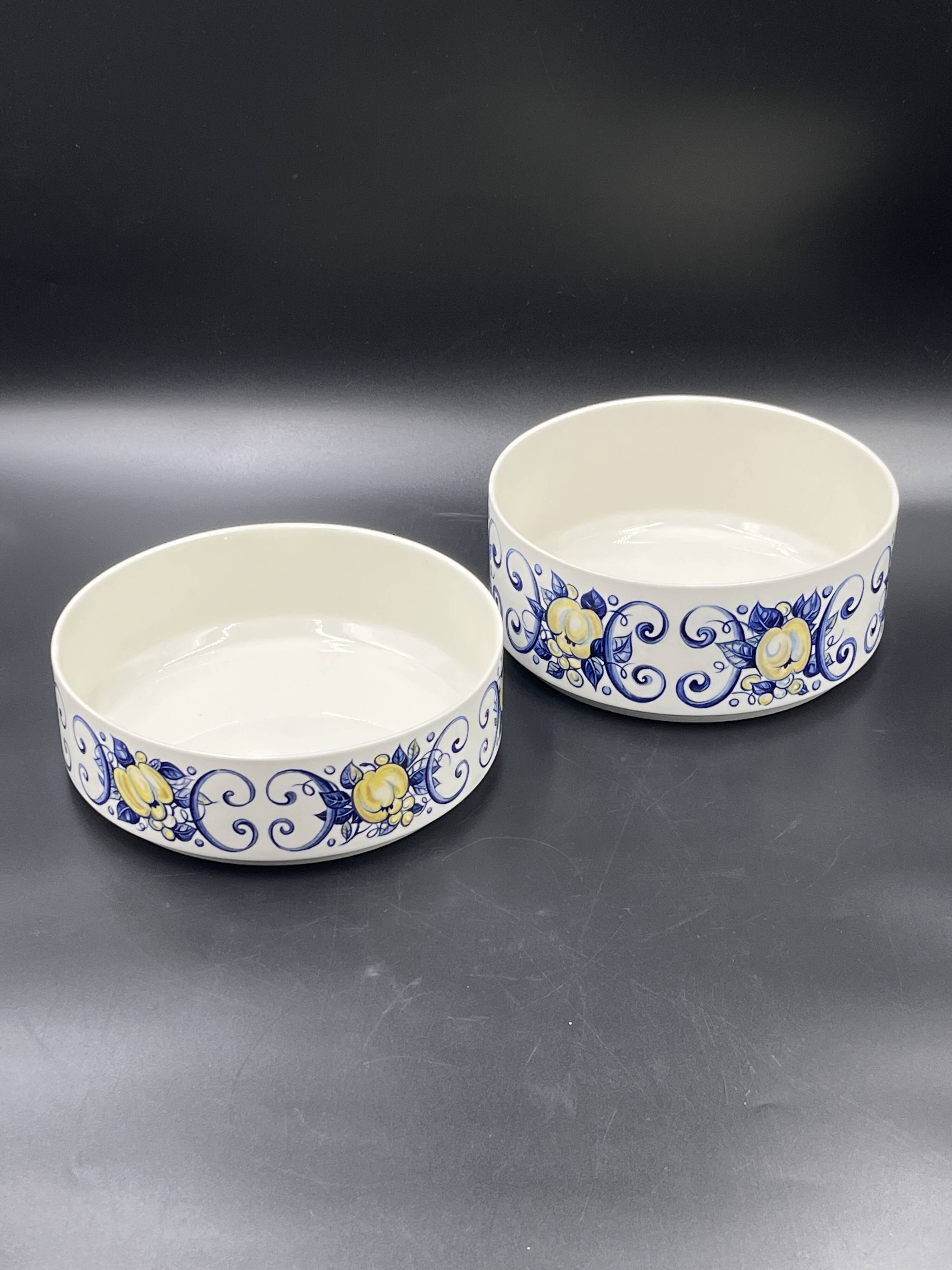 Set of two Cadiz salad bowls by Villeroy & Boch