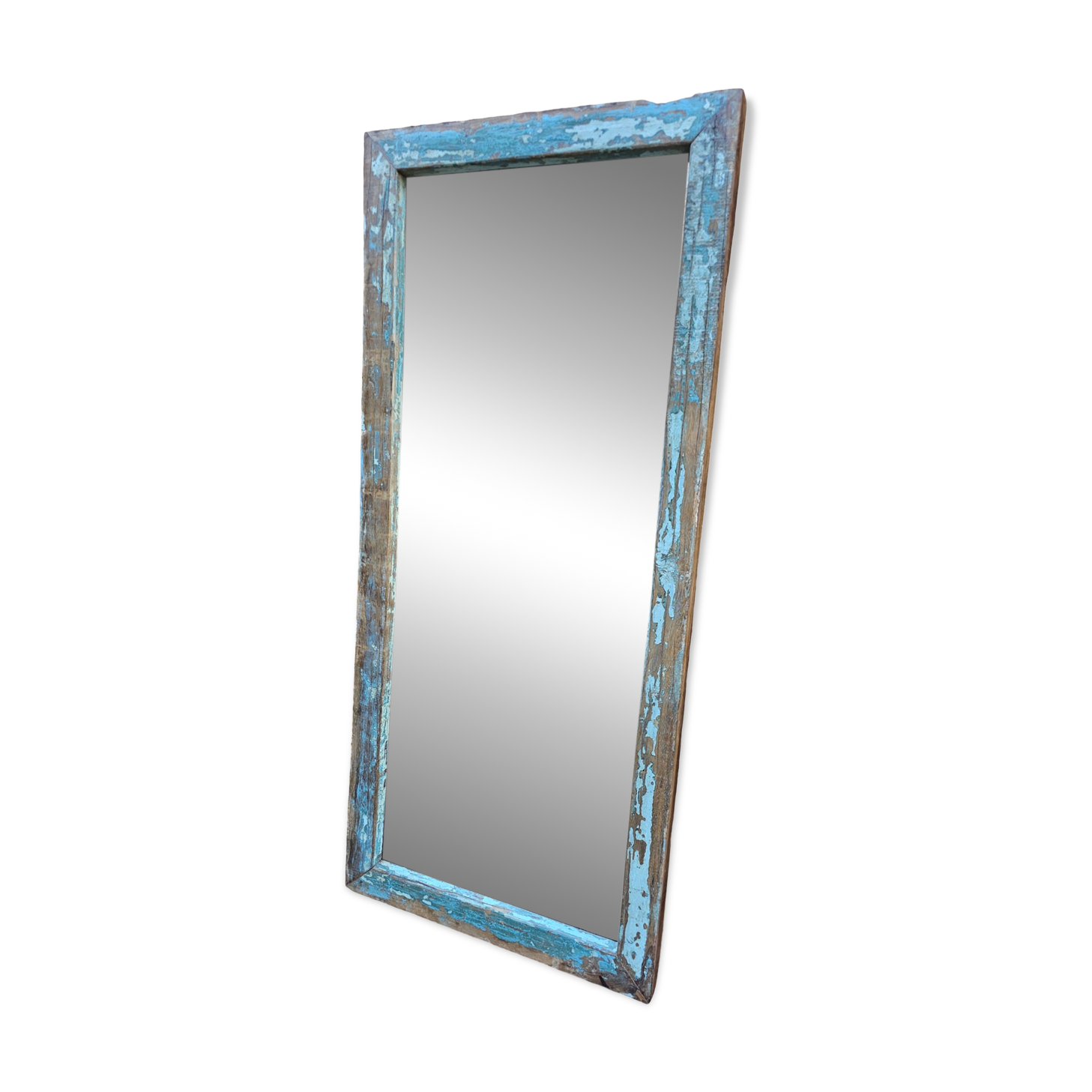 Teak mirror from Burma