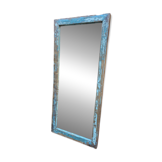 Burmese teak mirror