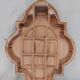 Terracotta decoration "stations of the cross"