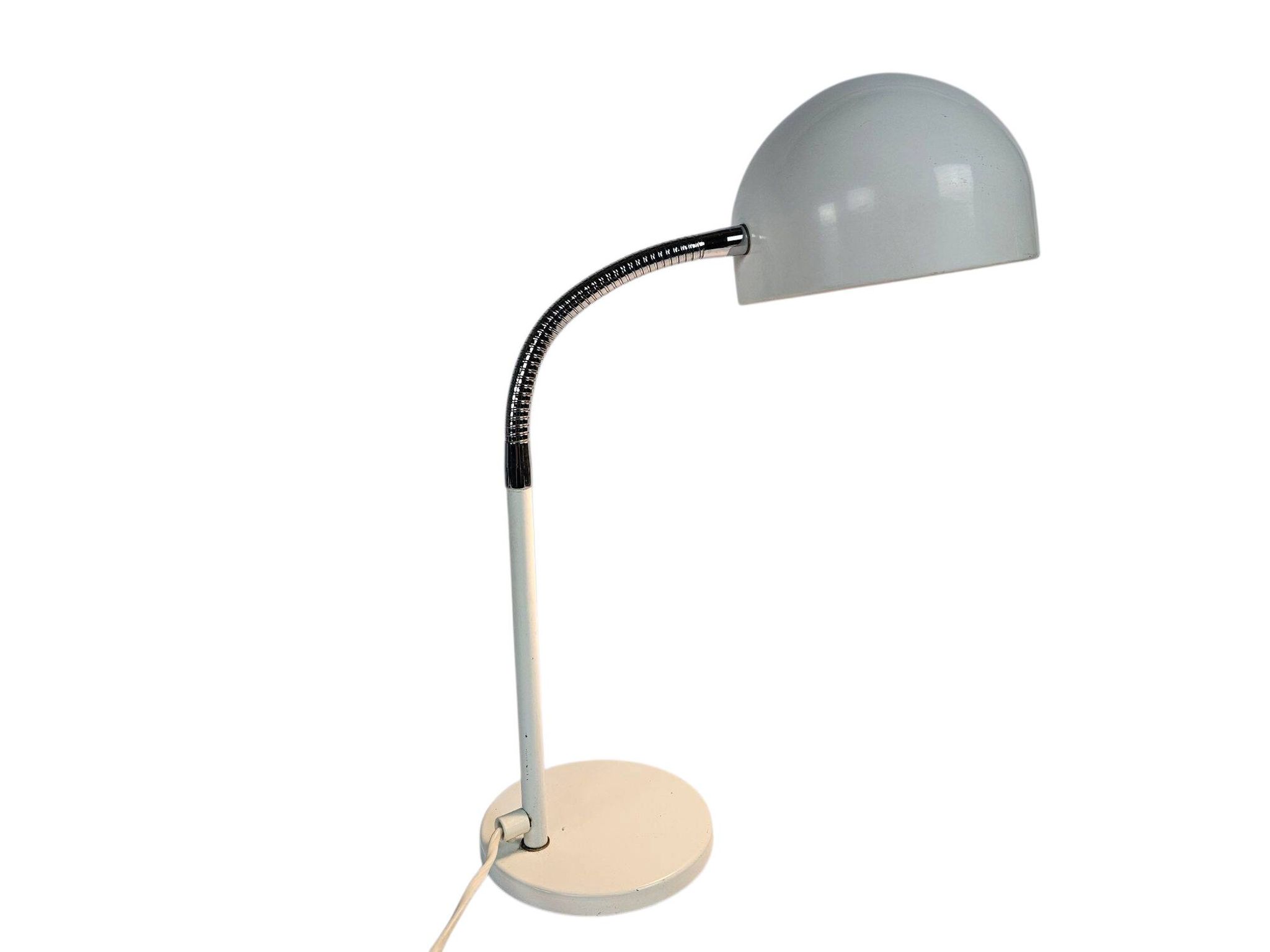 Hala Zeist - model 768 - table lamp - white - flexible neck - 3rd quarter