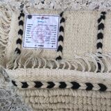 2 bedspreads 63 cm x 123 cm “handmade” wool whore