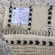 2 bedspreads 63 cm x 123 cm “handmade” wool whore
