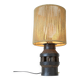 Vintage Floor Lamp Rustic Handmade Farmhouse Wood Wagon Wheel Light