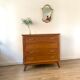 Chest of drawers vintage feet compass