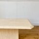 Vintage travertine coffee table