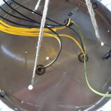 Glass ceiling light by J. T. Kalmar for Kalmar, 1960s