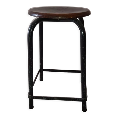 Tabouret industriel années 60