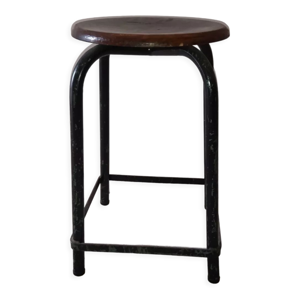 Tabouret industriel années 60