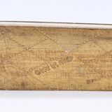 Boite à timbre Florentine en bois, Italie vintage