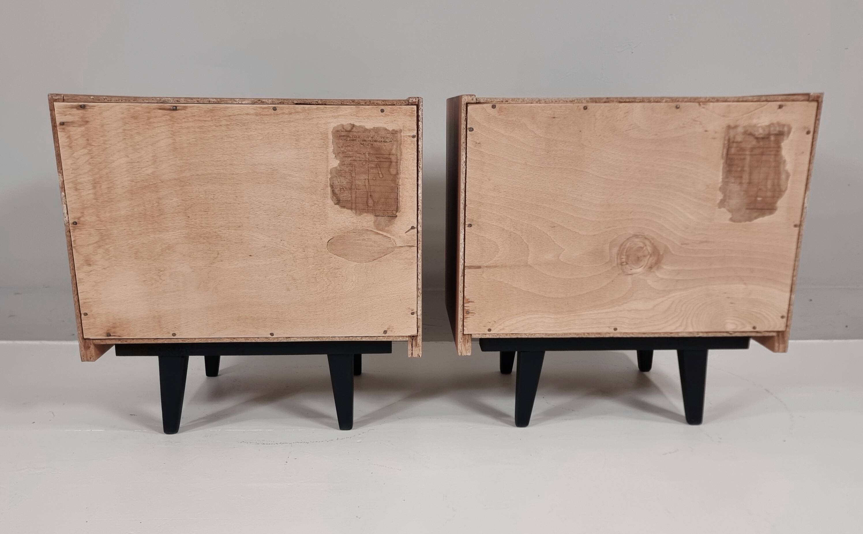 Tables de chevet, années 1970, lot de 2