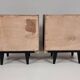 1970s bedside tables, set of 2