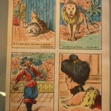 Lot de 10 planches d'imageries d'Epinal