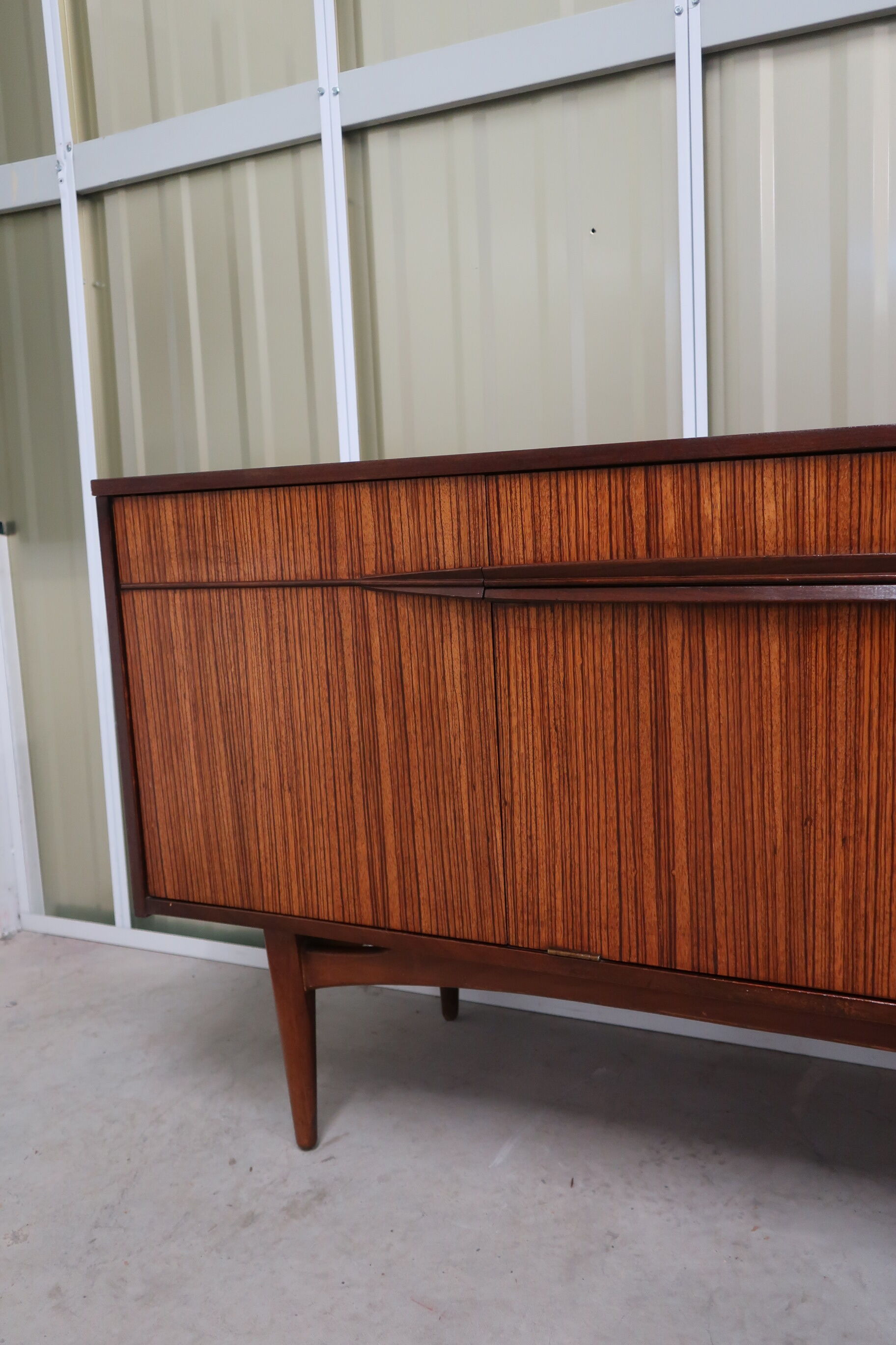 Sideboard in Afromosia of the 60s