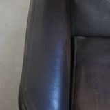 Vintage Leather Design Armchair by De Sede, Model DS50