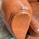 Fauteuil club en cuir