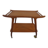 Danish Organic Teak Tea Cart, 1960s