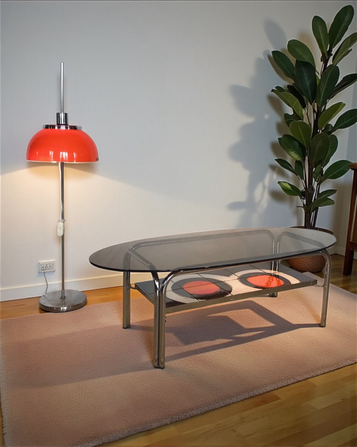 Faro floor lamp by Luigi Massoni for Guzzini 70’